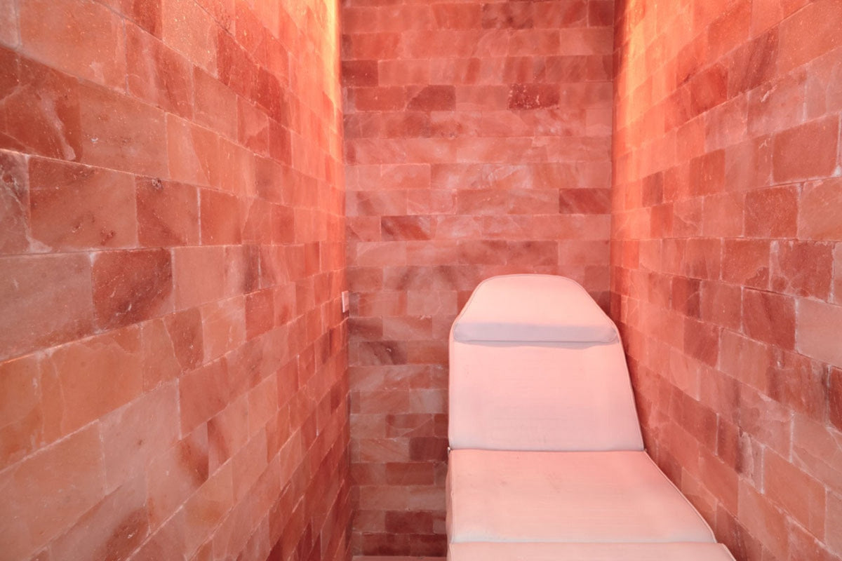 Himalayan Salt Room 16' x 16' Surface Area - 256 Sq feet - 4"x8"x2"