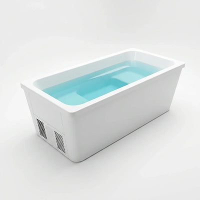 Hot Cold Plunge Tub Built for Recovery, 37°F to 102°F Range, Balboa Chiller System, 61 Gallon Capacity