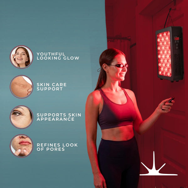 Red Light Therapy for Body, Muscle & Joint Relief, Hanging Panel