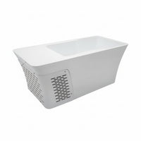 Hot Cold Plunge Tub Built for Recovery, 37°F to 102°F Range, Balboa Chiller System, 61 Gallon Capacity