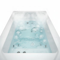 Hot Cold Plunge Tub Built for Recovery, 37°F to 102°F Range, Balboa Chiller System, 61 Gallon Capacity